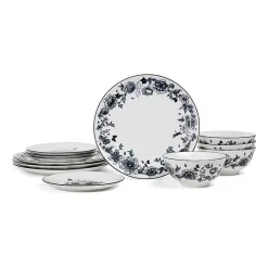 Stone + Lain Esme 12-pc. Porcelain Dinnerware Set