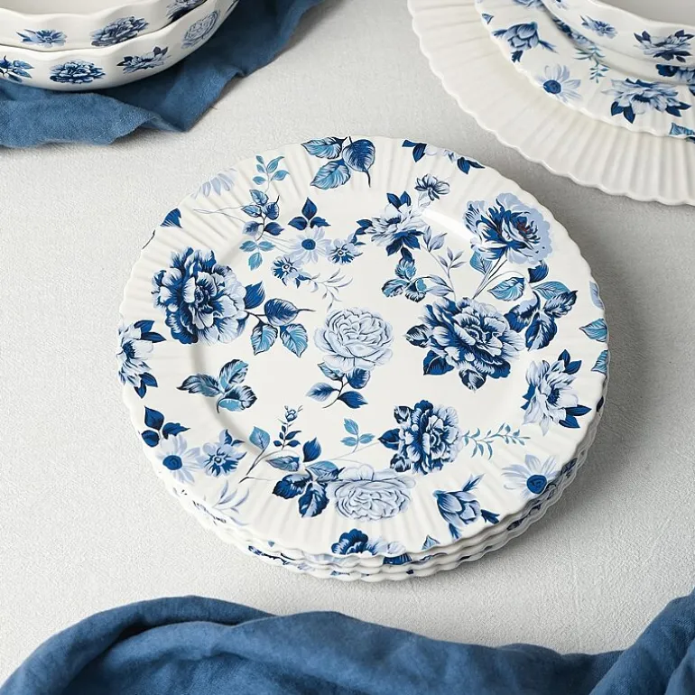 Stone + Lain Fiore 4-pc. Bone China Salad Plate