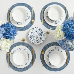 Stone + Lain Fiore 4-pc. Bone China Dinnerware Set