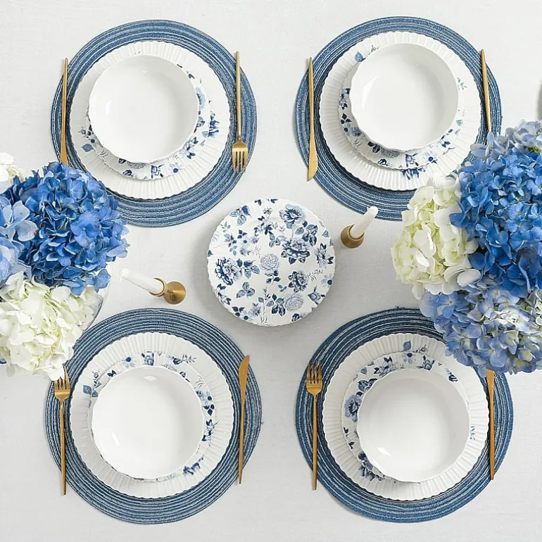 Stone + Lain Fiore 4-pc. Bone China Dinnerware Set