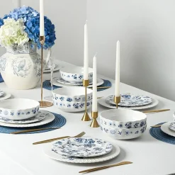 Stone + Lain Fiore 4-pc. Bone China Dinnerware Set