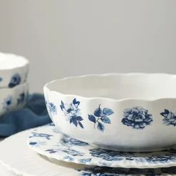 Stone + Lain Fiore 4-pc. Bone China Dinnerware Set