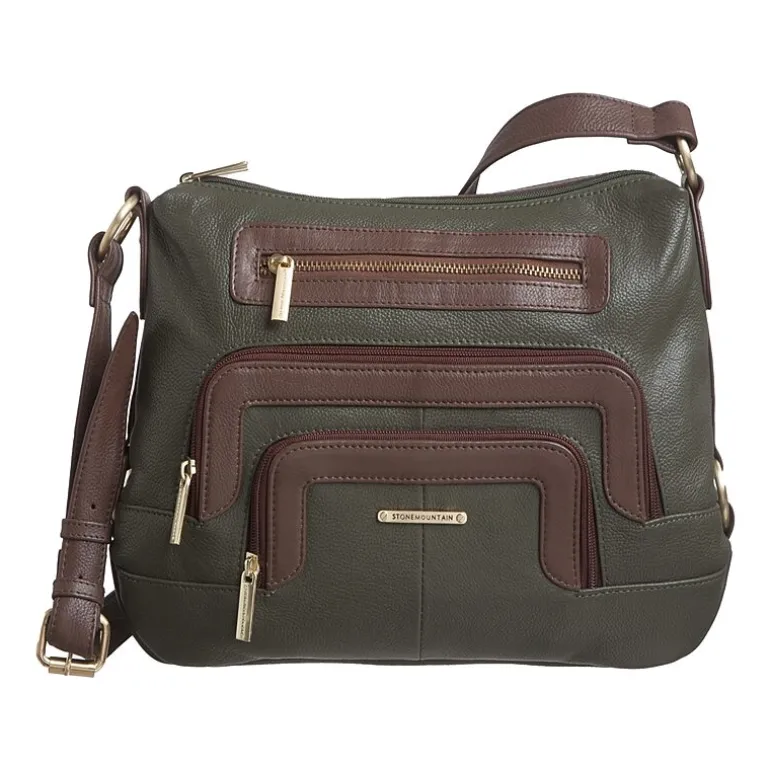 Stone Mountain Leather Montauk Boat Bottom Hobo Bag