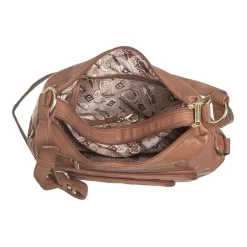Stone Mountain Leather Montauk Boat Bottom Hobo Bag