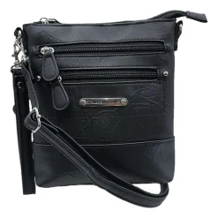 Stone Mountain North South 3-Bagger Washed Crossbody Bag