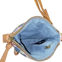 Stone Mountain North South 3-Bagger Washed Crossbody Bag