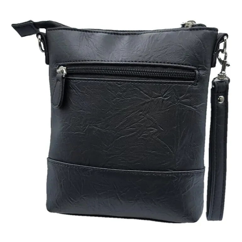 Stone Mountain North South 3-Bagger Washed Crossbody Bag