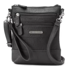 Stone Mountain North South 3-Bagger Washed Crossbody Bag