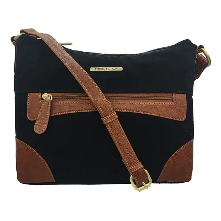 Stone Mountain Palamino Suede Irene Hobo Bag