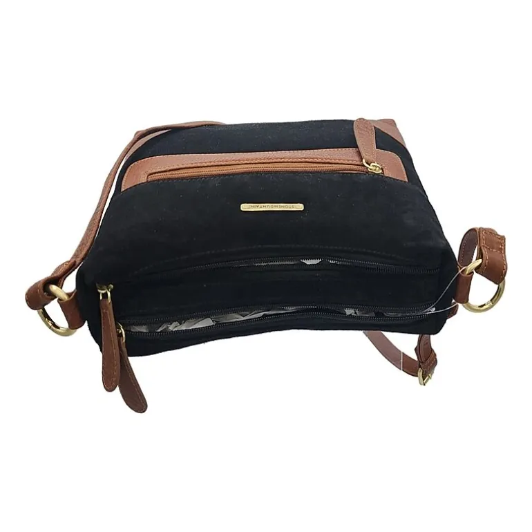 Stone Mountain Palamino Suede Irene Hobo Bag