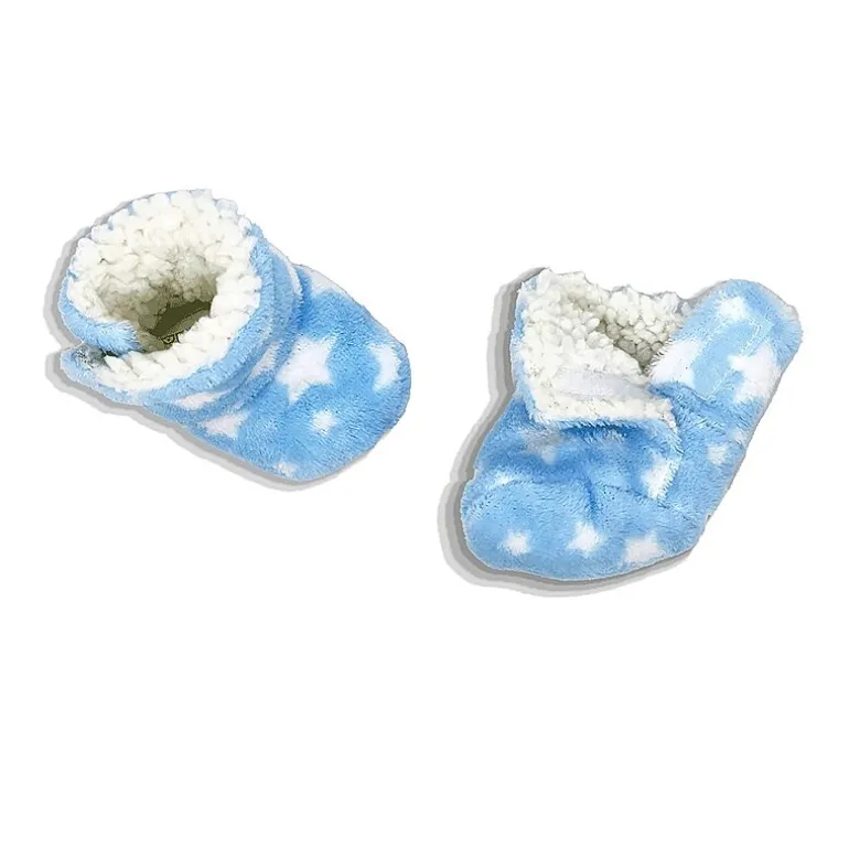 3 Stories Trading Company Baby Plush Hat & Booties - 3 Pieces
