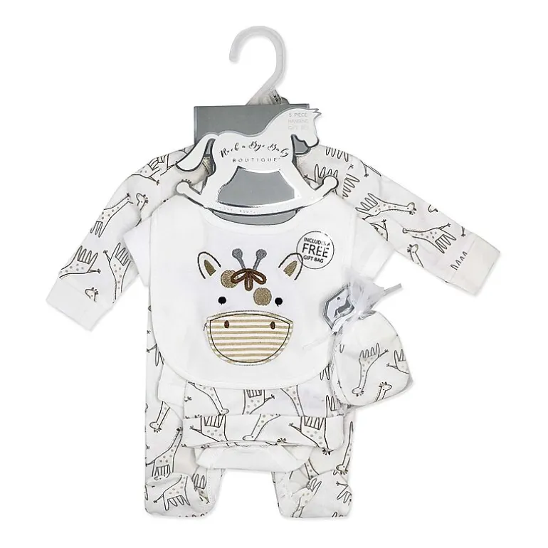 3 Stories Trading Company Baby Unisex 5-pc. Baby Clothing Set