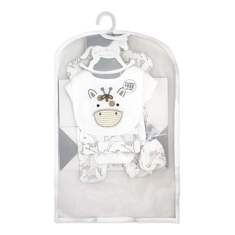 3 Stories Trading Company Baby Unisex 5-pc. Baby Clothing Set