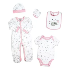 3 Stories Trading Company Baby 5-pc.Layette Set