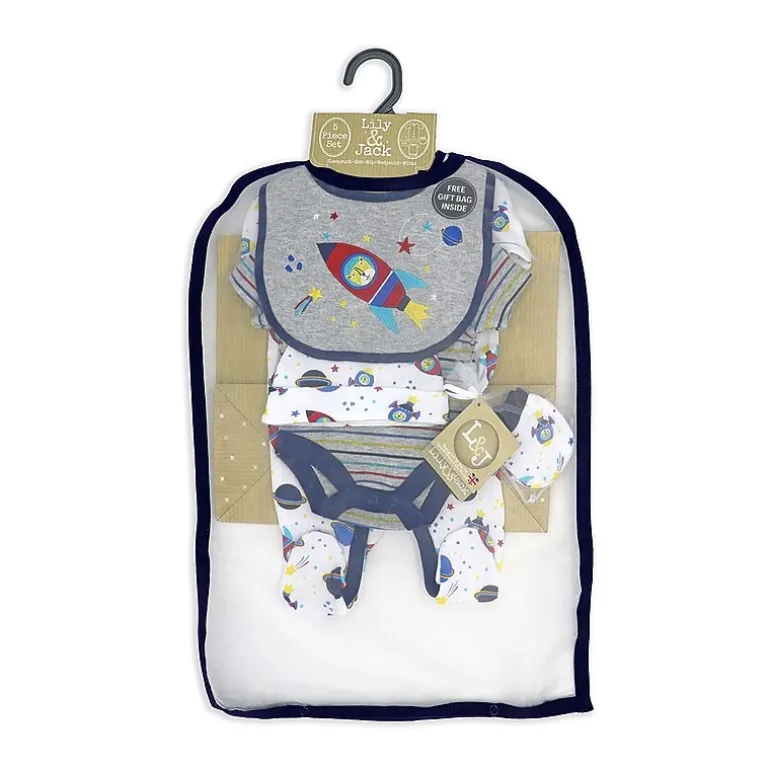 3 Stories Trading Company Baby Boys 5-pc. Baby Clothing Set