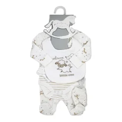 3 Stories Trading Company Baby Unisex 5-pc. Baby Clothing Set