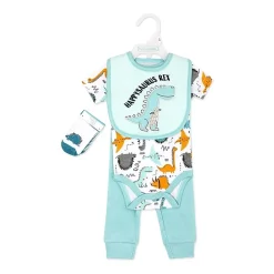 3 Stories Trading Company Baby Boys 5-pc. Baby Clothing Set