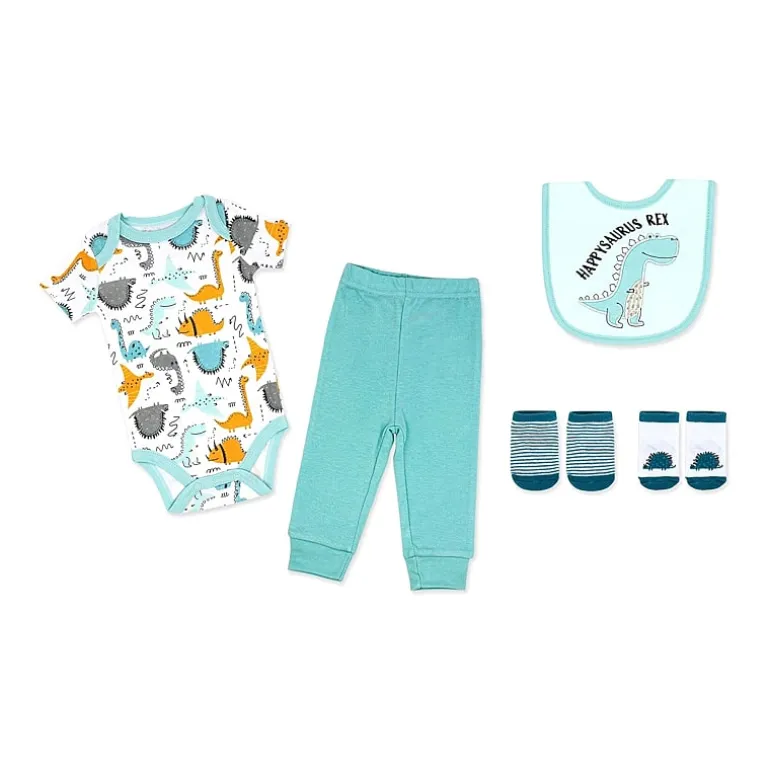 3 Stories Trading Company Baby Boys 5-pc. Baby Clothing Set