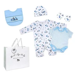 3 Stories Trading Company Baby Boys 5-pc. Baby Clothing Set