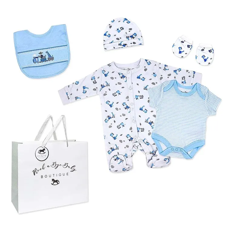 3 Stories Trading Company Baby Boys 5-pc. Baby Clothing Set