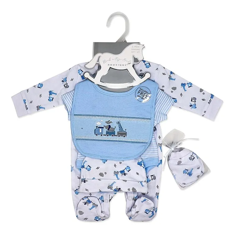 3 Stories Trading Company Baby Boys 5-pc. Baby Clothing Set