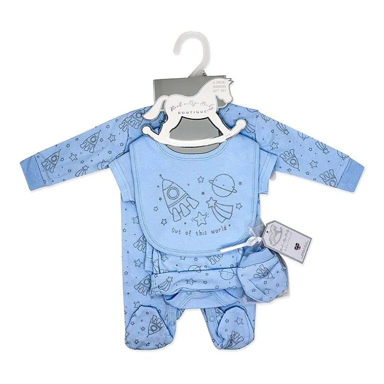 3 Stories Trading Company Baby Boys 5-pc. Baby Clothing Set