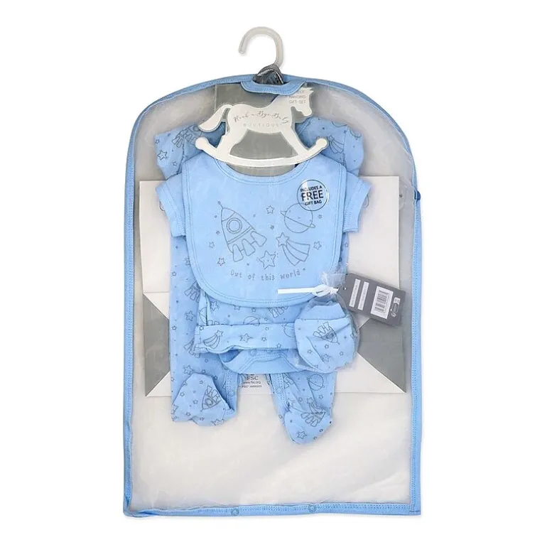 3 Stories Trading Company Baby Boys 5-pc. Baby Clothing Set