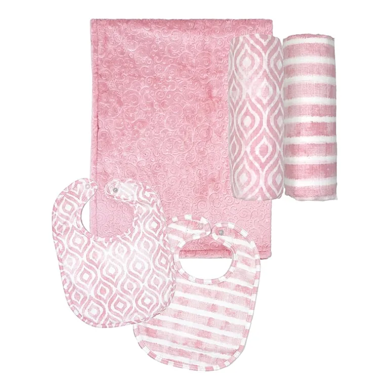 3 Stories Trading Company Baby Shower Gift Set Wardrobe Crate Girls 29-pc.