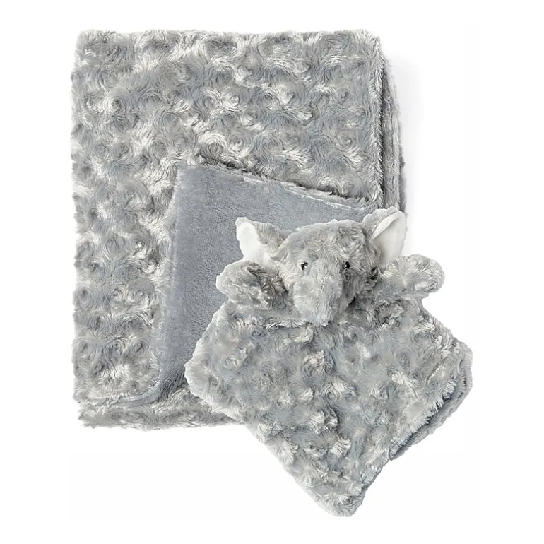 3 Stories Trading Company Baby Boys And Girls Plush Blanket With Nunu
