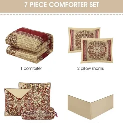 Stratford Park Austin 7pc Midweight Comforter Set
