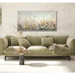Streamline Art Meadow Of Tranquility Framed Canvas Art