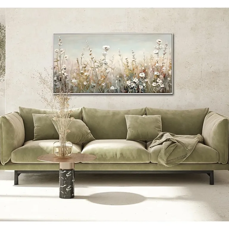 Streamline Art Meadow Of Tranquility Framed Canvas Art
