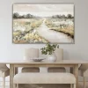 Streamline Art Quiet Meadow Hand Embellished Canvas Art