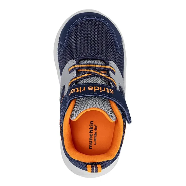 stride rite® Munchkin Lagoon Toddler Boys Round Closed Toe Slip-On Shoe