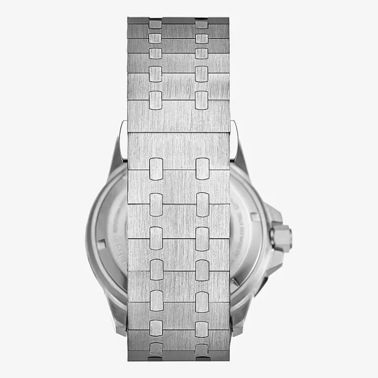 Stuhrling Mens Automatic Silver Tone Stainless Steel Bracelet Watch 4047.2