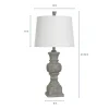 Stylecraft 31.25" Bullwell Table Lamp