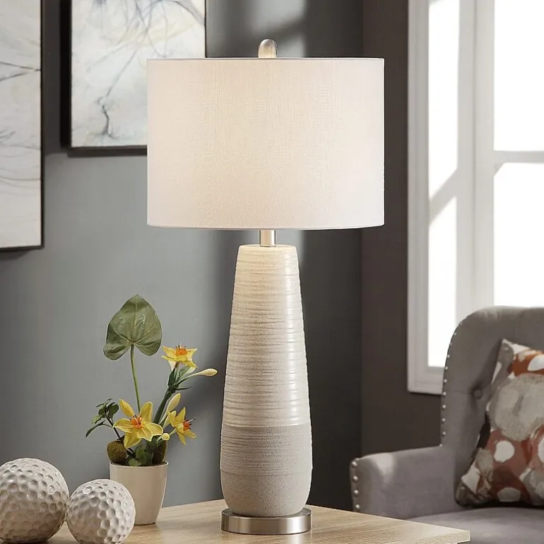 Stylecraft Evian Two-Tone Ceramic Table Lamp