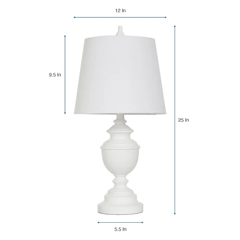 Stylecraft 25in Basilica Table Lamp