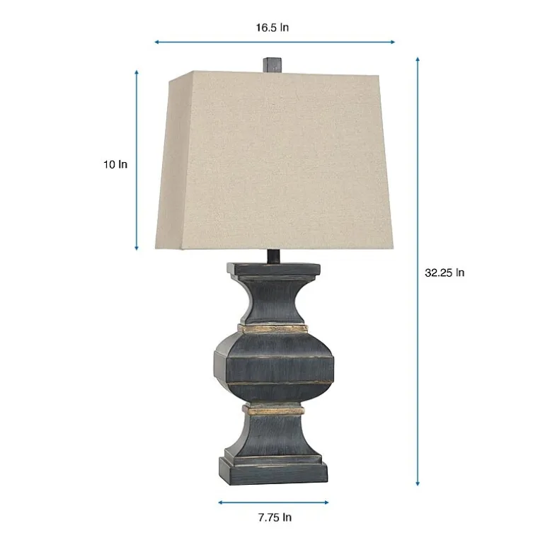 Stylecraft 32.25" Malta Table Lamp