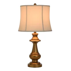 Stylecraft 28" Premier Gold Metal Table Lamp