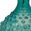 Stylecraft 10 W Blue & Off-White Glass Table Lamp