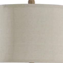 Stylecraft 15 W Brown & Black Table Lamp