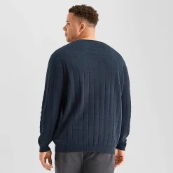 Stylus Big and Tall Mens Crew Neck Long Sleeve Pullover Sweater