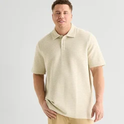 Stylus Big and Tall Mens Regular Fit Short Sleeve Polo Shirt