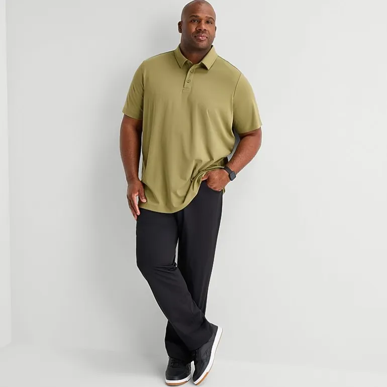Stylus Big and Tall Mens Regular Fit Short Sleeve Polo Shirt
