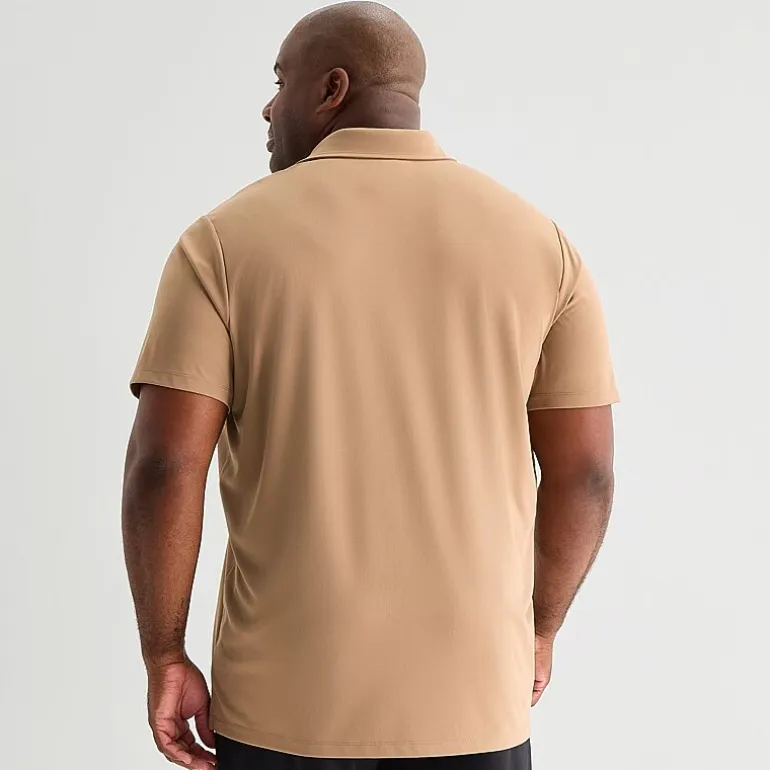 Stylus Big and Tall Mens Regular Fit Short Sleeve Polo Shirt