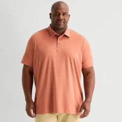 Stylus Big and Tall Mens Regular Fit Short Sleeve Polo Shirt