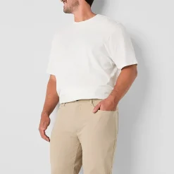 Stylus Mens Athletic Fit Big and Tall Flat Front Pant