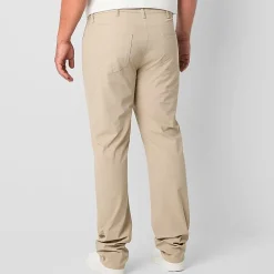 Stylus Mens Athletic Fit Big and Tall Flat Front Pant
