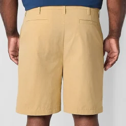 Stylus Mens 9" Big and Tall Chino Short